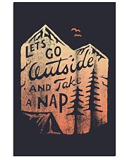 LET'S GO OUTSIDE AND TAKE A NAP 16x24 Poster front