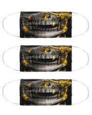 Metal Skull 1 Cloth Face Mask - 3 Pack front