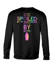 Wife's Bartender Spoiled Crewneck Sweatshirt tile