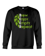 Brew enjoy empty repeat Crewneck Sweatshirt tile