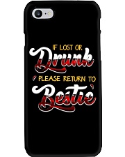 IF LOST OR DRUNK Phone Case thumbnail