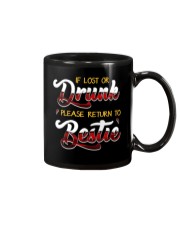 IF LOST OR DRUNK Mug thumbnail
