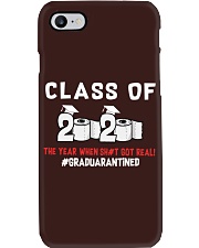 CLASS OF 2020 - GRADUARANTINED Phone Case thumbnail