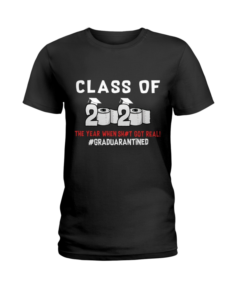 CLASS OF 2020 - GRADUARANTINED Ladies T-Shirt