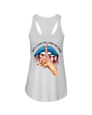 A GOOD GIRL Ladies Flowy Tank front