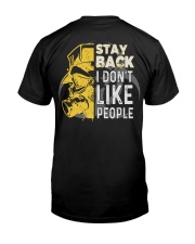 DON'T LIKE PEOPLE T-SHIRT Classic T-Shirt back