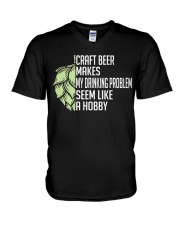 My drinking problem seem like a hobby V-Neck T-Shirt tile