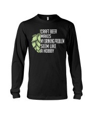 My drinking problem seem like a hobby Long Sleeve Tee tile