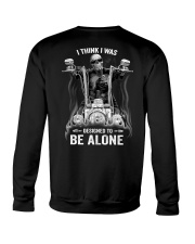 DESIGNED TO BE ALONE T-SHIRT Crewneck Sweatshirt thumbnail
