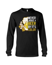 Never judge a beer Long Sleeve Tee thumbnail