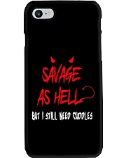 SAVAGE T-SHIRT Phone Case thumbnail