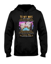 TO MY WIFE I LOVE YOU Hooded Sweatshirt thumbnail