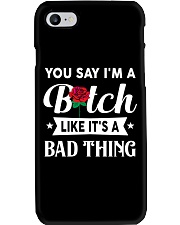 BAD THING Phone Case thumbnail