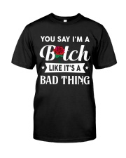 BAD THING Classic T-Shirt thumbnail