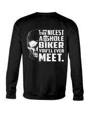 THE NICEST BIKER Crewneck Sweatshirt tile