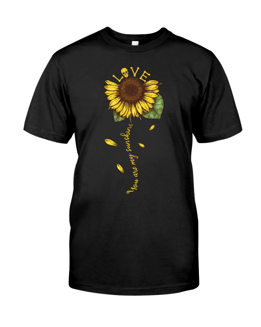SKULL SUNFLOWER Classic T-Shirt