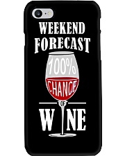 WEEKEND FORECAST - WINE Phone Case thumbnail