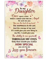 TO MY DAUGHTER LOVE YOU FOREVER 16x24 Poster front