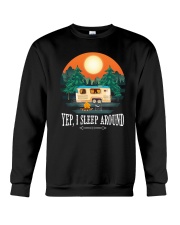 YEP I SLEEP AROUND Crewneck Sweatshirt thumbnail