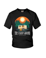 YEP I SLEEP AROUND Youth T-Shirt thumbnail