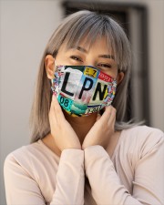 LPN Number Plate Cloth Face Mask - 3 Pack aos-face-mask-lifestyle-17