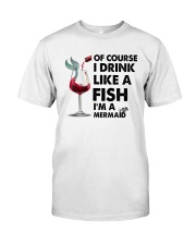 Drink like a fish Classic T-Shirt thumbnail