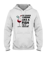 Drink like a fish Hooded Sweatshirt thumbnail