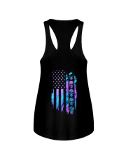 SKULL FLAG Ladies Flowy Tank tile