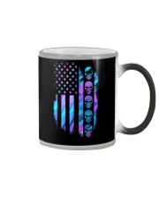 SKULL FLAG Color Changing Mug tile