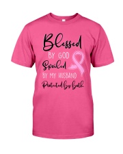 BLESSED BY GOD SPOILED BY MY HUSBAND Classic T-Shirt front