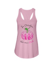 In October we wear pink Ladies Flowy Tank tile