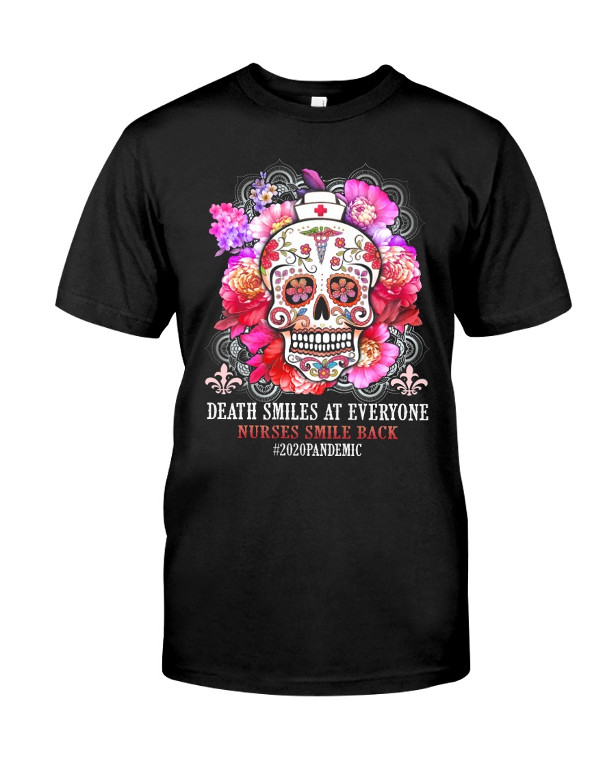 SUGAR SKULL NURSE HOODIE Classic T-Shirt
