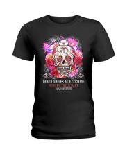 SUGAR SKULL NURSE HOODIE Ladies T-Shirt thumbnail