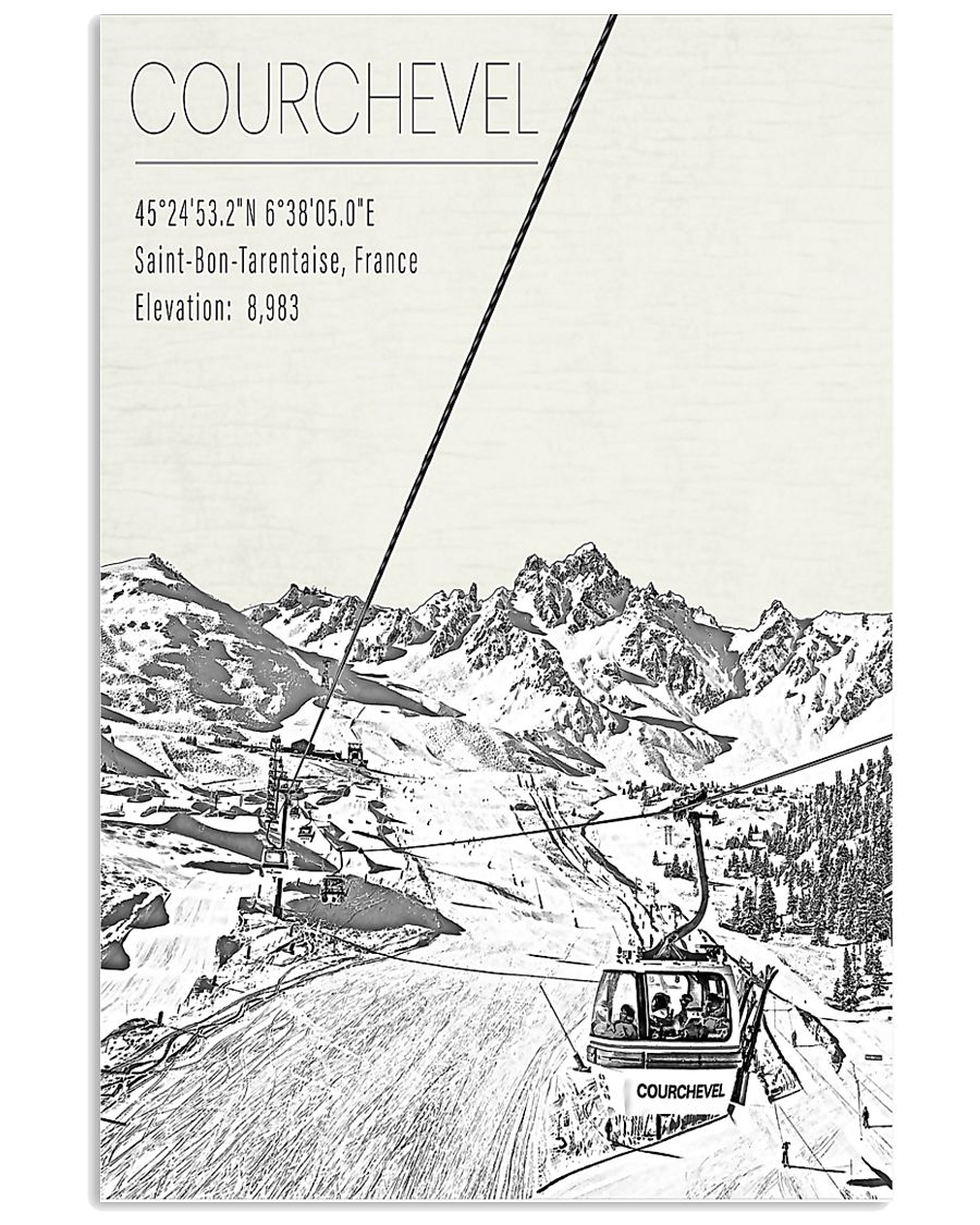 EUROPE COURCHEVEL POSTER 16x24 Poster