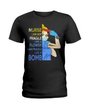 BLONDE NURSE T-SHIRT Ladies T-Shirt front