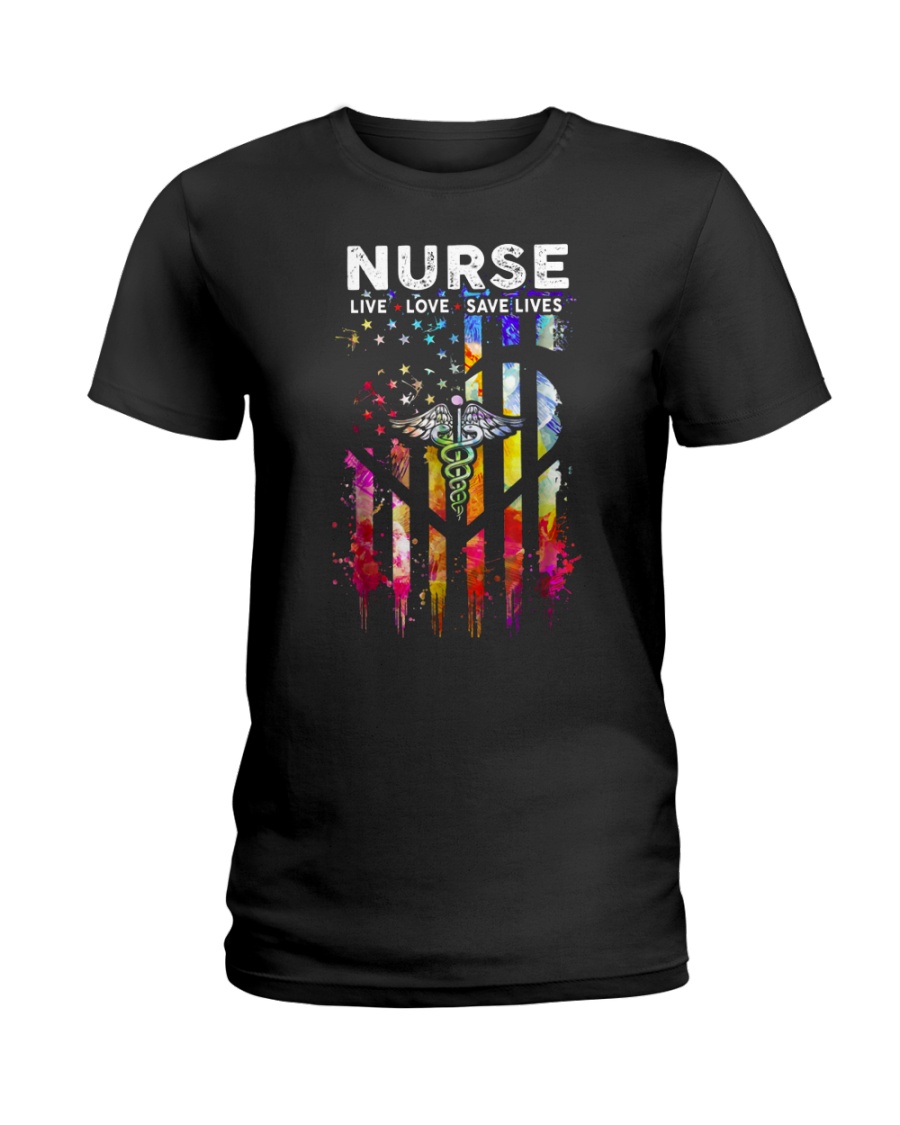 SAVE LIVES Ladies T-Shirt