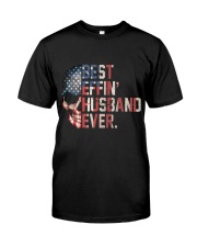 AMERICAN THE BEST HUSBAND Premium Fit Mens Tee tile