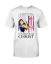 WOMAN OF FAITH Classic T-Shirt front