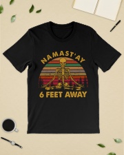 NAMASTAY 6 FEET AWAY Classic T-Shirt lifestyle-mens-crewneck-front-19