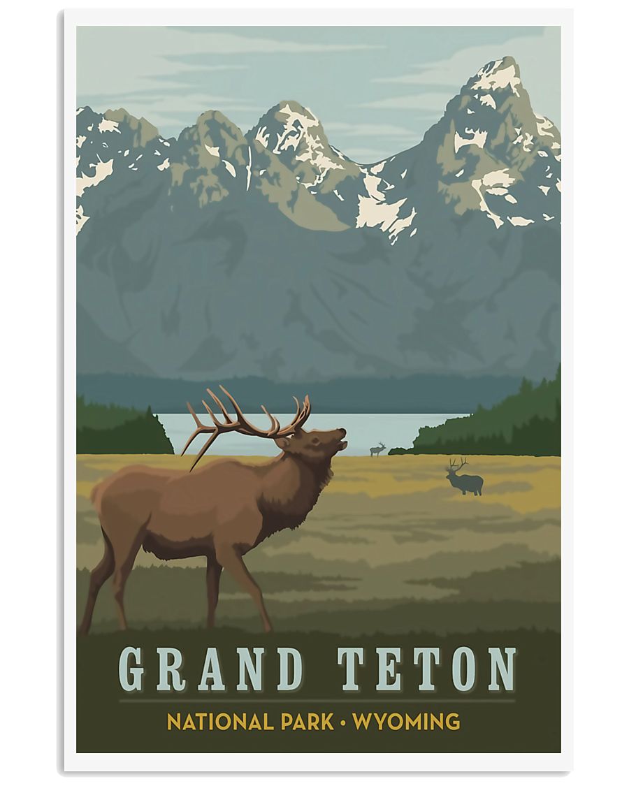 GRAND TETON 11x17 Poster