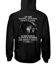 WOLF WATCHING T-SHIRT Hooded Sweatshirt thumbnail