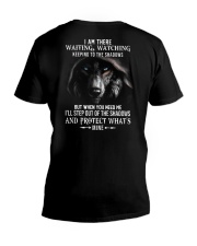 WOLF WATCHING T-SHIRT V-Neck T-Shirt thumbnail