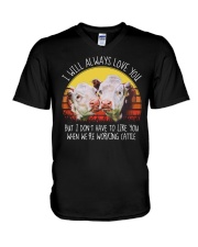 I WILL ALWAYS LOVE YOU V-Neck T-Shirt thumbnail