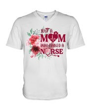 NURSE MOM V-Neck T-Shirt thumbnail