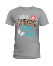 CHAOS SCRUBS RUBBER NURSE Ladies T-Shirt thumbnail
