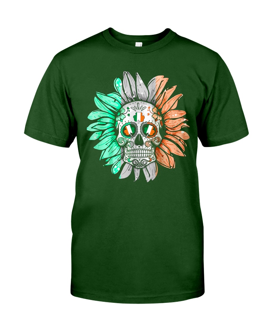 SKULL FLOWER T-SHIRT Classic T-Shirt