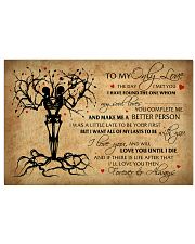 Skeleton tree 36x24 Poster front