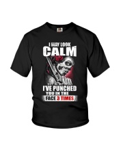 I MAY LOOK CALM Youth T-Shirt thumbnail