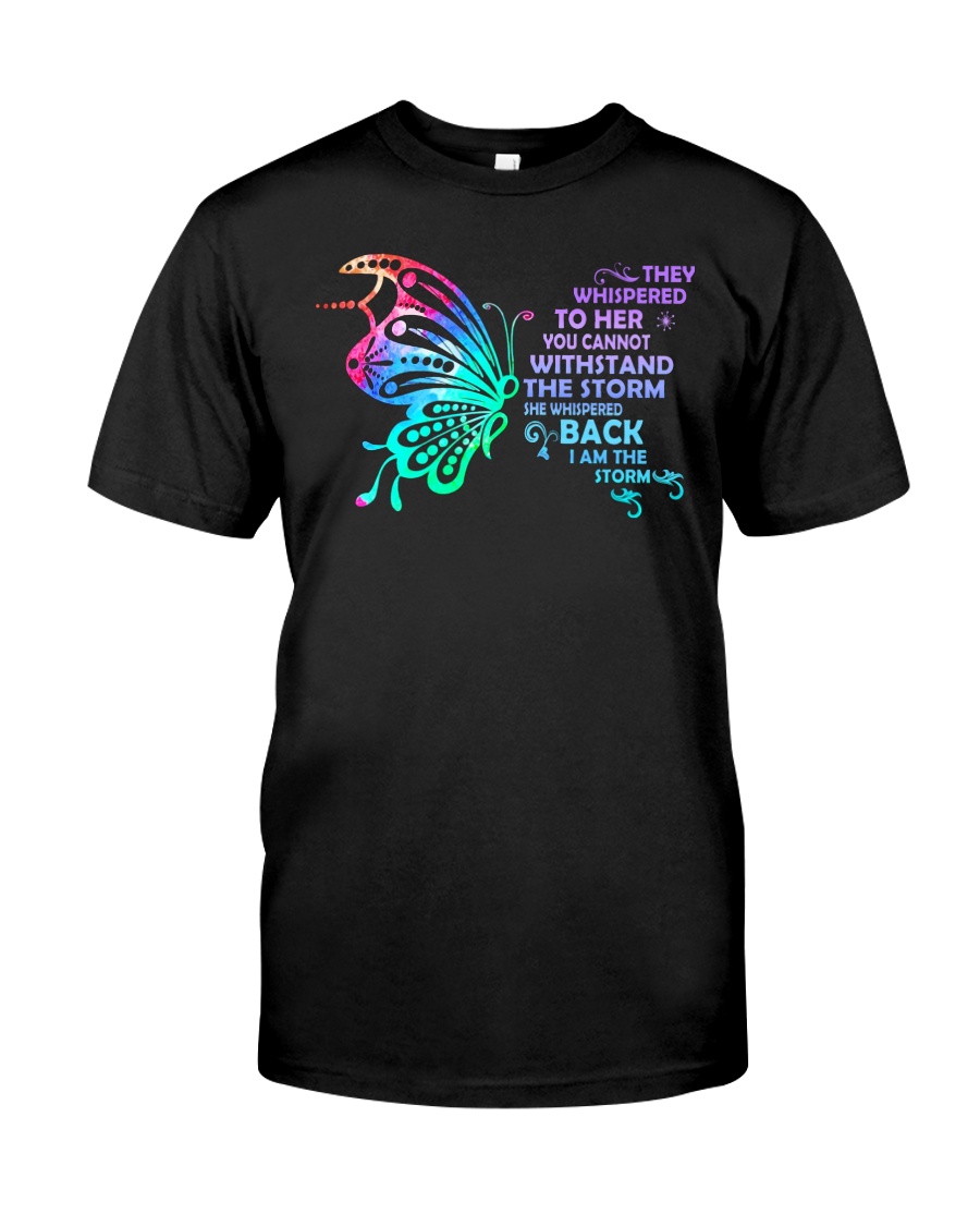 SHE WHISPERED BACK BLACK Classic T-Shirt