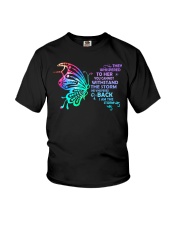SHE WHISPERED BACK BLACK Youth T-Shirt thumbnail